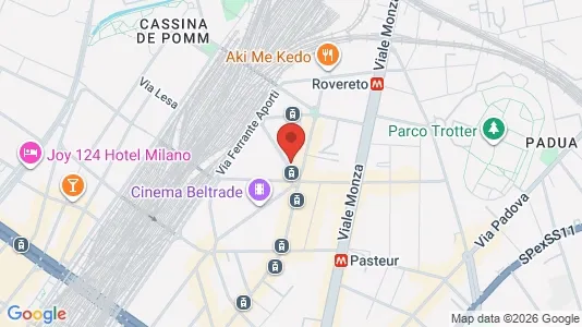 Apartments for rent i Milano Zona 2 - Stazione Centrale, Gorla, Turro, Greco, Crescenzago - kort over placeringen