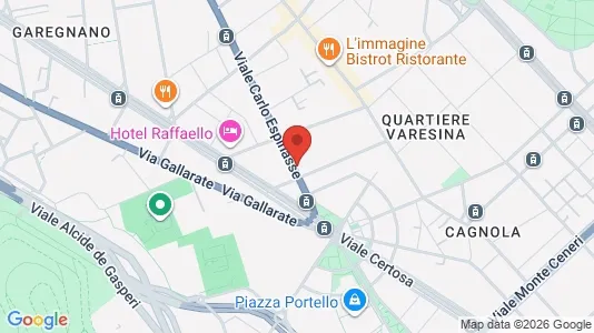 Rooms for rent i Milano Zona 8 - Fiera, Gallaratese, Quarto Oggiaro - kort over placeringen
