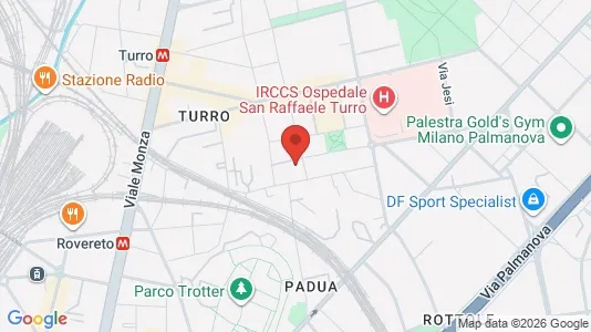 Apartments for rent i Milano Zona 2 - Stazione Centrale, Gorla, Turro, Greco, Crescenzago - kort over placeringen