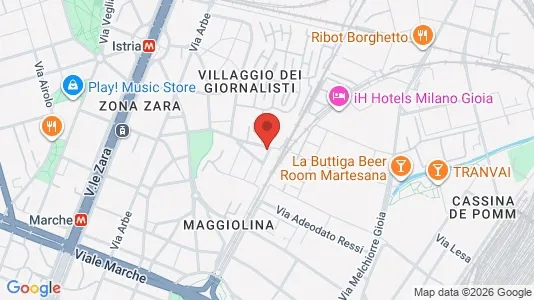 Rooms for rent i Milano Zona 2 - Stazione Centrale, Gorla, Turro, Greco, Crescenzago - kort over placeringen