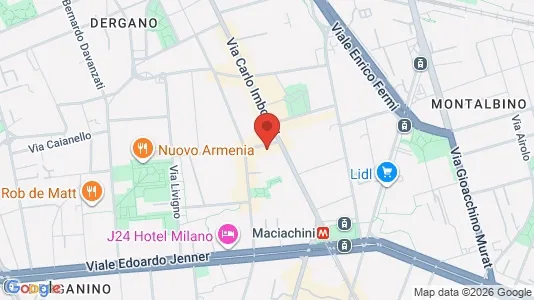 Apartments for rent i Milano Zona 9 - Porta Garibaldi, Niguarda - kort over placeringen