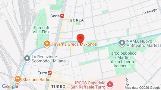 Apartments for rent i Milano Zona 2 - Stazione Centrale, Gorla, Turro, Greco, Crescenzago - kort over placeringen