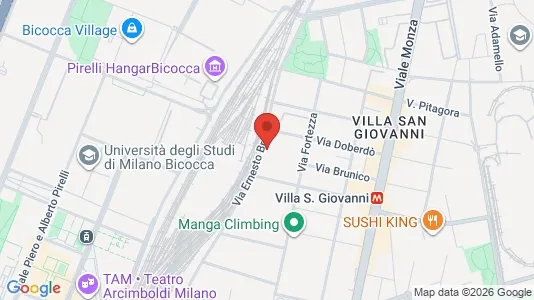 Rooms for rent i Milano Zona 2 - Stazione Centrale, Gorla, Turro, Greco, Crescenzago - kort over placeringen