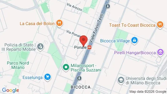 Rooms for rent i Milano Zona 9 - Porta Garibaldi, Niguarda - kort over placeringen