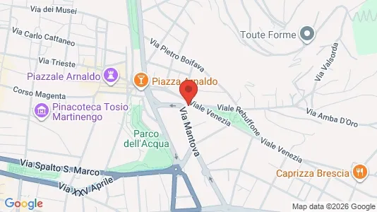 Rooms for rent i Brescia - kort over placeringen