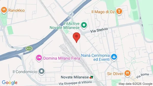 Apartments for rent i Novate Milanese - kort over placeringen