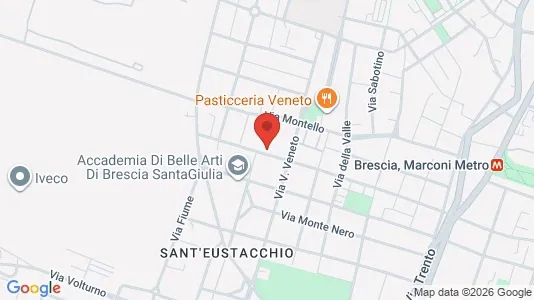 Rooms for rent i Brescia - kort over placeringen