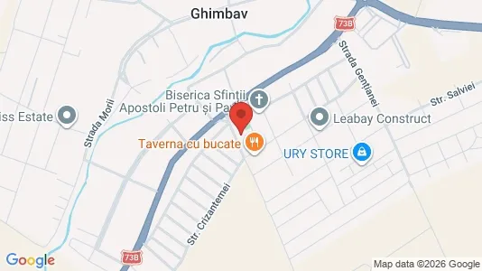 Apartments for rent i Ghimbav - kort over placeringen