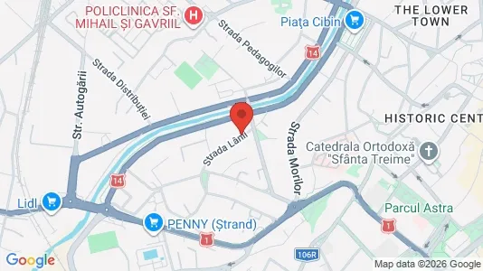 Apartments for rent i Şelimbăr - kort over placeringen