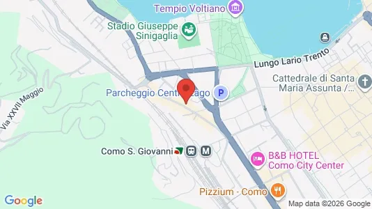 Apartments for rent i Como - kort over placeringen