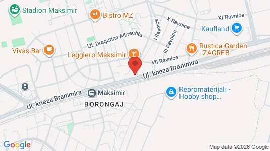 Apartments for rent i Sljeme (Medvednica-Tomislavac) - kort over placeringen