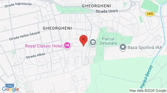 Apartments for rent i Cluj-Napoca - kort over placeringen
