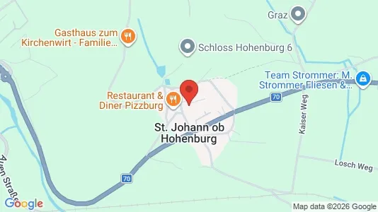 Apartments for rent i Hitzendorf - kort over placeringen