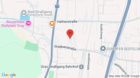 Apartments for rent i Graz - kort over placeringen