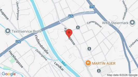 Apartments for rent i Eggersdorf bei Graz - kort over placeringen