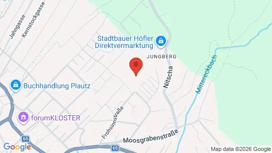 Apartments for rent i Albersdorf-Prebuch - kort over placeringen