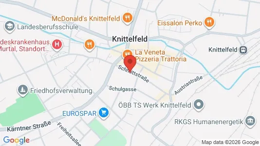 Apartments for rent i Fohnsdorf - kort over placeringen