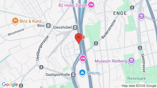 Apartments for rent i Zürich District 3 - Wiedikon - kort over placeringen