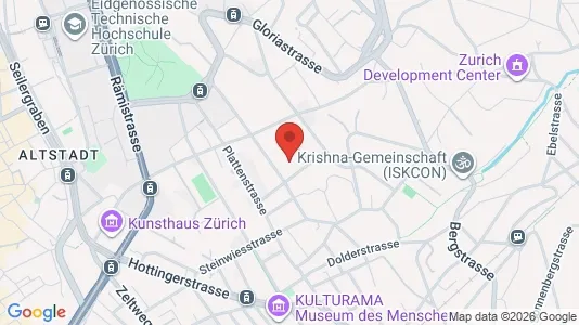 Apartments for rent i Zürich Distrikt 7 - kort over placeringen