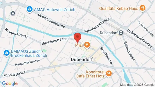 Apartments for rent i Uster - kort over placeringen