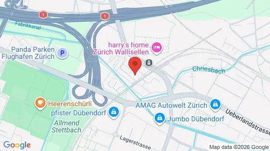 Apartments for rent i Bülach - kort over placeringen