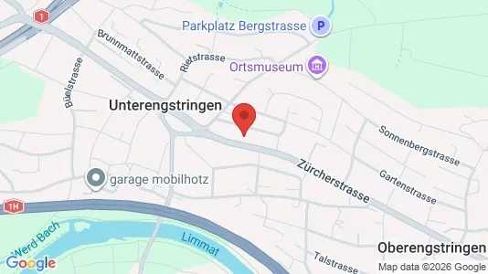 Apartments for rent i Dietikon - kort over placeringen