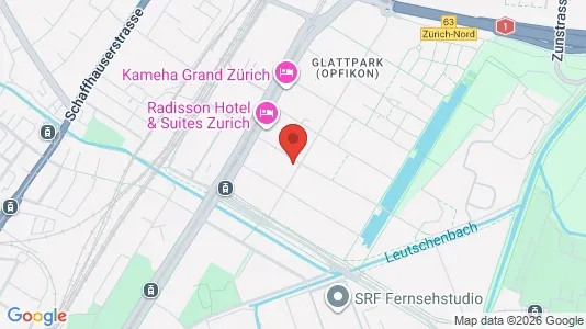 Apartments for rent i Bülach - kort over placeringen