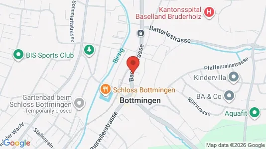 Apartments for rent i Arlesheim - kort over placeringen