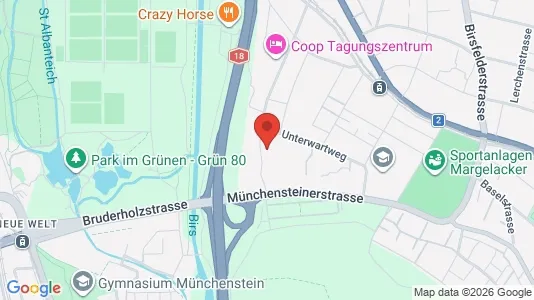 Apartments for rent i Arlesheim - kort over placeringen