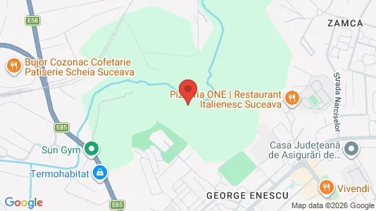 Apartments for rent i Suceava - kort over placeringen