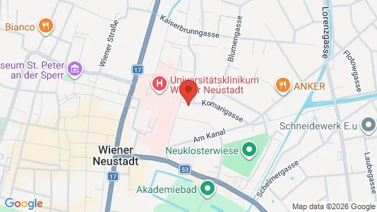 Apartments for rent i Bad Fischau-Brunn - kort over placeringen
