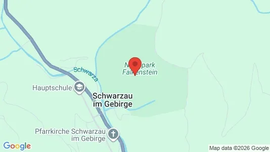 Apartments for rent i Schwarzau im Gebirge - kort over placeringen