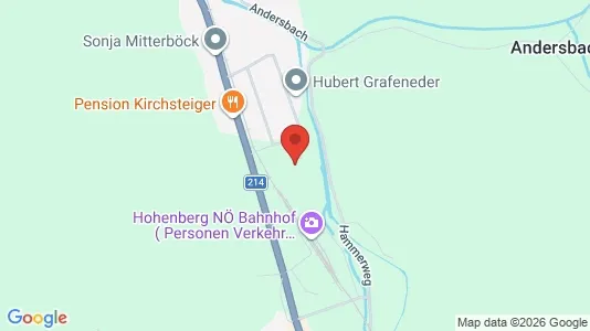 Apartments for rent i Hohenberg - kort over placeringen