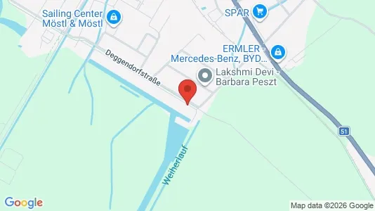Apartments for rent i Neusiedl am See - kort over placeringen