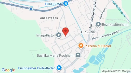 Apartments for rent i Attnang-Puchheim - kort over placeringen