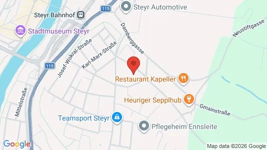 Apartments for rent i Garsten - kort over placeringen