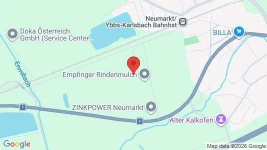 Apartments for rent i Neumarkt an der Ybbs - kort over placeringen