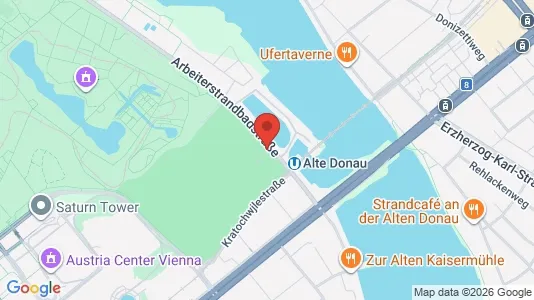 Apartments for rent i Vienna Donaustadt - kort over placeringen