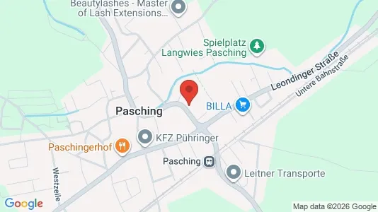Apartments for rent i Leonding - kort over placeringen