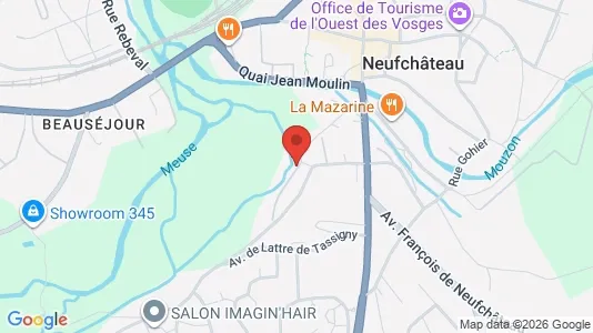 Apartments for rent i Chaumont - kort over placeringen
