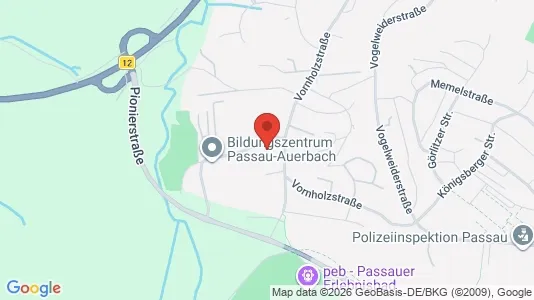 Apartments for rent i Passau - kort over placeringen
