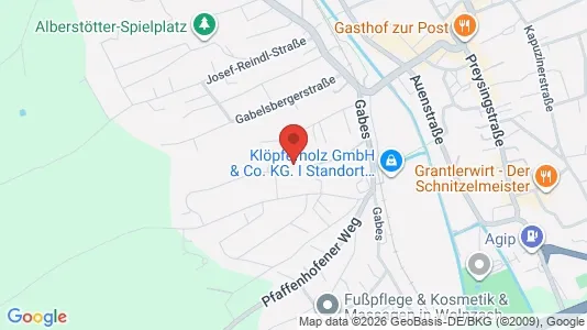 Apartments for rent i Pfaffenhofen an der Ilm (Landskreis) - kort over placeringen