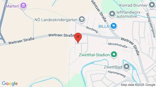 Apartments for rent i Großgöttfritz - kort over placeringen