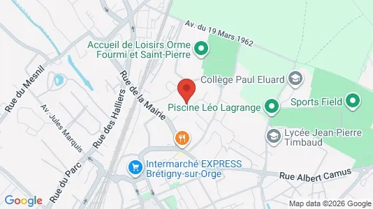 Apartments for rent i Chaumont - kort over placeringen