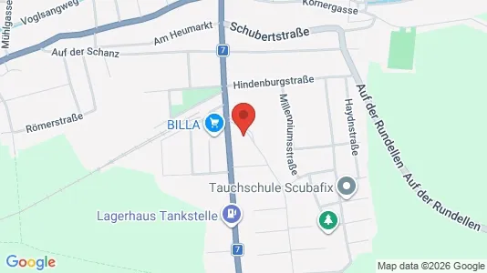 Apartments for rent i Poysdorf - kort over placeringen