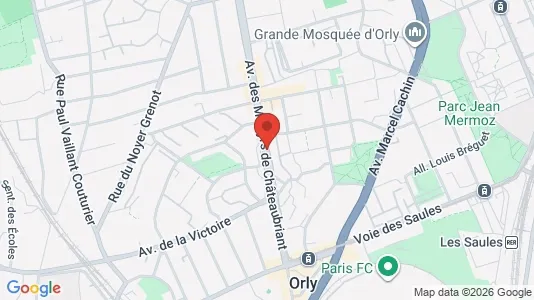 Apartments for rent i L'Haÿ-les-Roses - kort over placeringen