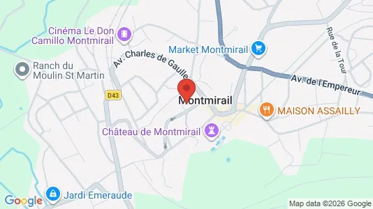 Apartments for rent i Épernay - kort over placeringen