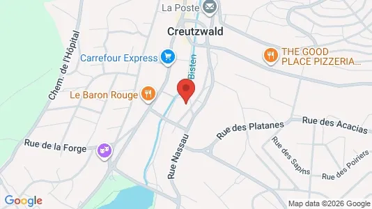 Apartments for rent i Rouen - kort over placeringen