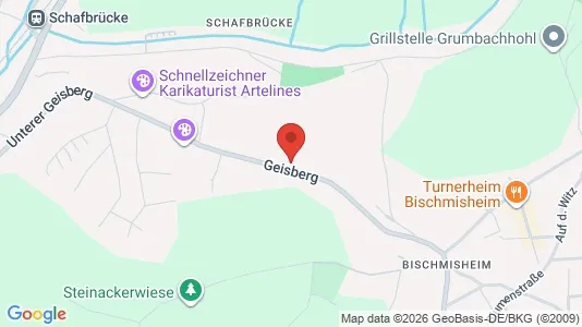 Apartments for rent i Saarbrücken - kort over placeringen