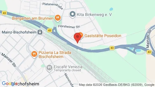 Apartments for rent i Groß-Gerau - kort over placeringen